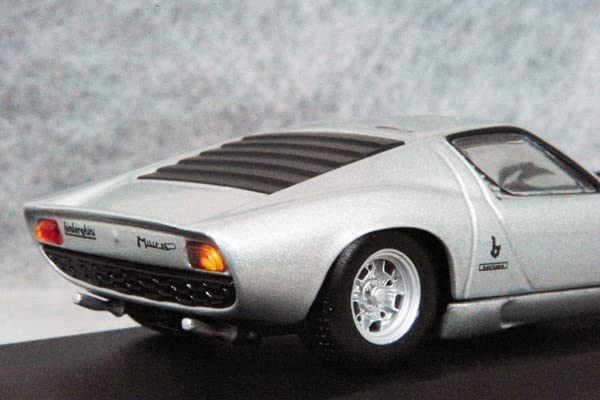Amazon | 1/43 ランボルギーニ ミウラ 1986 / シルバー Lamborghini