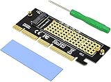 Convierte una interfaz M.2 (M Key) en una interfaz compatible PCIe 3.0 x4 x8 x16. Este es un adaptador pasivo, no se necesitan controladores