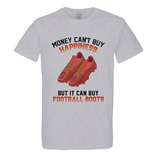 T-Shirt Homme Col Rond Football Boots idéal pour les après-matchs entre amis
