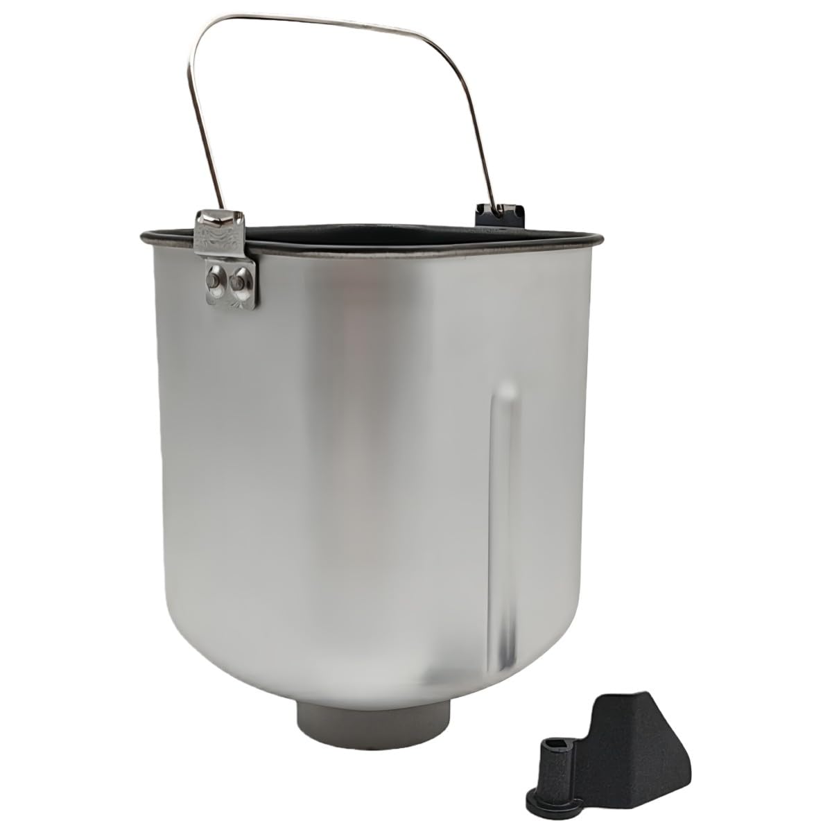 Whychstore Seau de rechange pour machine à pain, en alliage d'aluminium anti-adhésif avec palette de pétrissage, compatible avec différents modèles