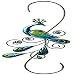 Sunset Vista Designs Metal and Glass Decorative Peacock Hook, 22"