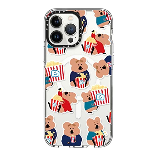 Coque iPhone 13 Pro Max Magsafe antichoc transparente CASETiFY Snack Bar Attack