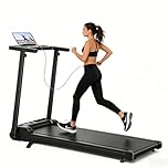 Foldable Treadmill for Home, 3-in-1 Walking Pad with 3.0HP Brushless Motor, Under Desk Running Machine, 0.6–6.2 MPH Speed, LED Display, Quiet Compact Design, 350lb Capacity