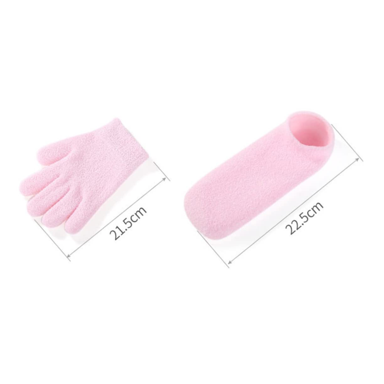 VICASKY Moisturizing Gel Socks Comfortable Foot No-wash Foot Mask Socks for Women