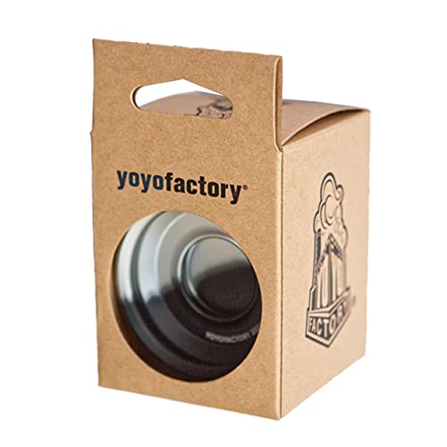 Yoyofactory Shutter Yoyo (Silver And Black) #TOP6