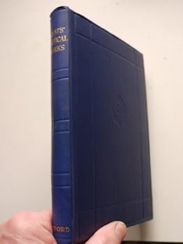 Hardcover The poetical works of John Keats Book