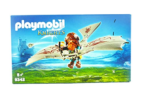 PLAYMOBIL Knights 9342 Zwergenflugmaschine, Ab 5 Jahren