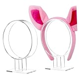 TOPBATHY 2 Stück Transparenter Stirnbandhalter Leichter Haarschmuck...