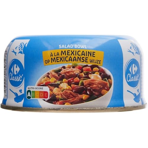 Salade de Thon à la Mexicaine CARREFOUR CLASSIC' - Format 250g en Lot de 4