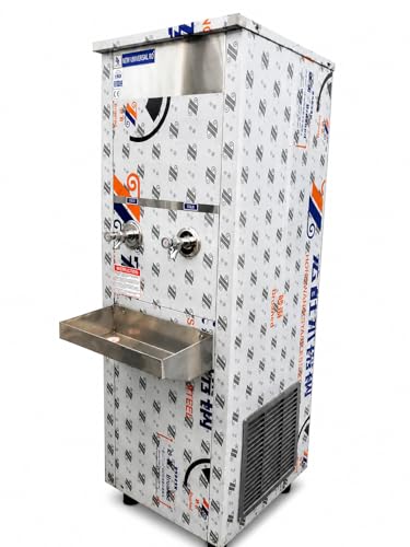 Image of 40L Drinking Water Cooler (NUWC-40 /40) - Energy Efficient, 2 Cold Water Faucets, 100% Copper Cooling Coil, Stainless Steel Body, Sleek & Durable Design for Home & Commercial Use.