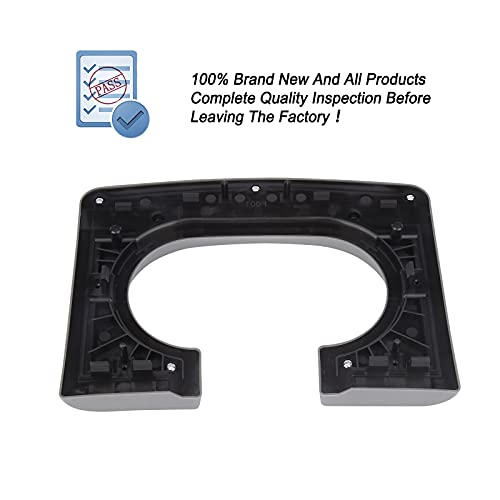 Oner  Center Console Cup Holder Replacement Pad, Bench Seat Center Console Cupholder Armrest Pad,Include 2Pcs Coasters,Compatible With 2004-2014 Ford F-150 (Grey) #TOP5