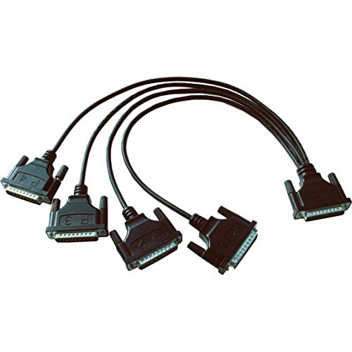 Moxa CBL-M44M25x4-50 - 4 Ports Male DB44 to Male DB25 Connection Cable, 50cm (CP-104UL/CP-134U/CP-134U-I only)