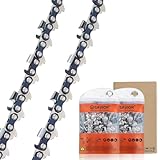 SAVIOR Sägekette .325" 1,3 mm 67 TG für 40 cm Schwert kompatibel mit Stihl 3690 000 0067, Vollmeißel Ketten für MS261 MS271 MS310 MS311, 2 Stück