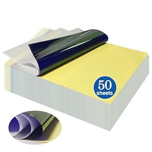 PIXESTT 50 Blätter Tattoo Transfer Papier