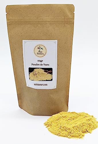 50g Poudre de Yuzu Japon Qualité Premium - Vani Saveurs - Authentique agrume japonais pour une cuisine raffinée