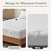 Beautyrest 3M Scotchgard Heated Mattress Pad - Electric Bed Warmer with 5 Heat Settings, 10 Hr Auto Shut Off Timer, All Around Elastic Deep Pocket, UL Certified, Machine Washable, White Twin