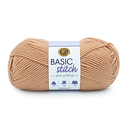 Image of Lion Brand Basic Stitch Anti-Pilling Yarn-Clay