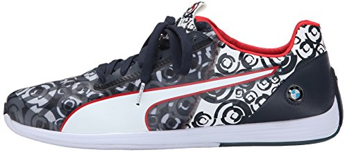 PUMA Tênis esportivo masculino Bmwmsevospeed1.4Locamo Motor, Bmw Team azul/branco, 39