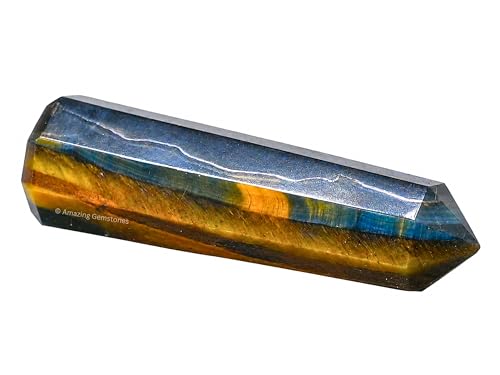 Image of Amazing Gemstone Multi Tiger Eye Crystal Towers - Natural Healing Crystal Point Obelisk for Reiki Healing and Crystal Grid (3 inch to 4 inch INCH)