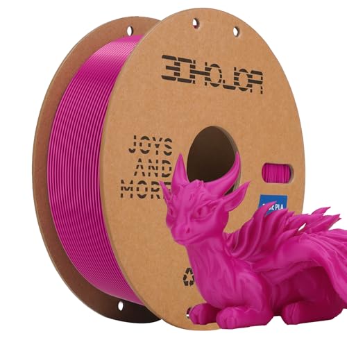 Image of 3D Printing Filament High-Speed PLA Filament 1.75mm 300mm /s 1kg Cardboard Spool Dimensional Accuracy + /- 0.03 mm Fit Most 3D FDM Printer-Purple