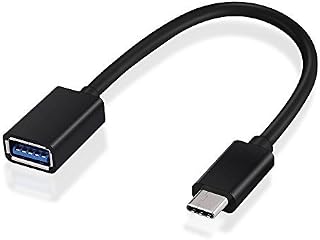 Type-C Adapter Converter to OTG USB Cable Compatible with Samsung Galaxy A3(2017), A5(2017), A7 (2017), A9(2018), USB C 3.1 to Female 3.0 Connector Keyboard Mouse Memory Stick Flash Drive 0.5ft