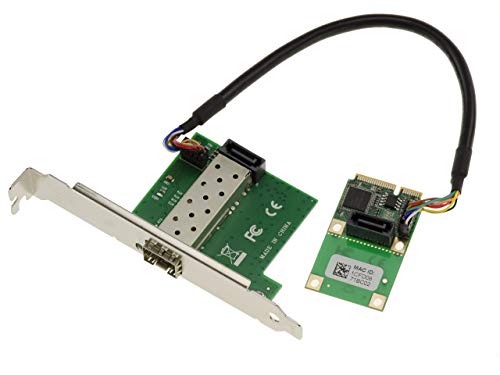 Carte Mini PCIe SFP Intel I210 pour remplacer le réseau RJ45 instable