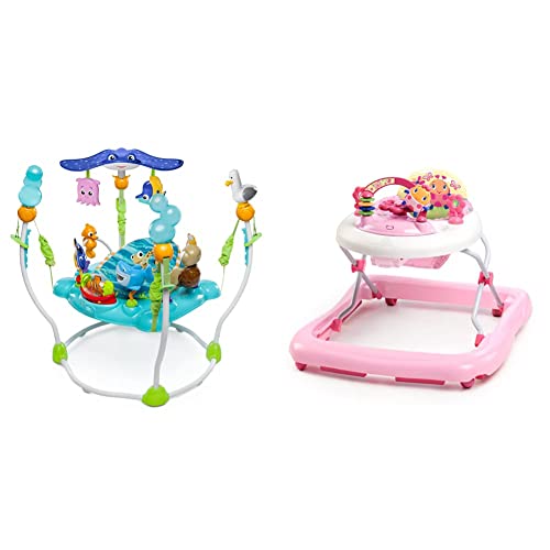 Bright Starts, Disney Baby, L'Aire d'Eveil à Rebonds Le Monde de Nemo, 13+ Jouets et activités, Trotteur avec Musique et lumières & Trotteur Bébé Pliable...