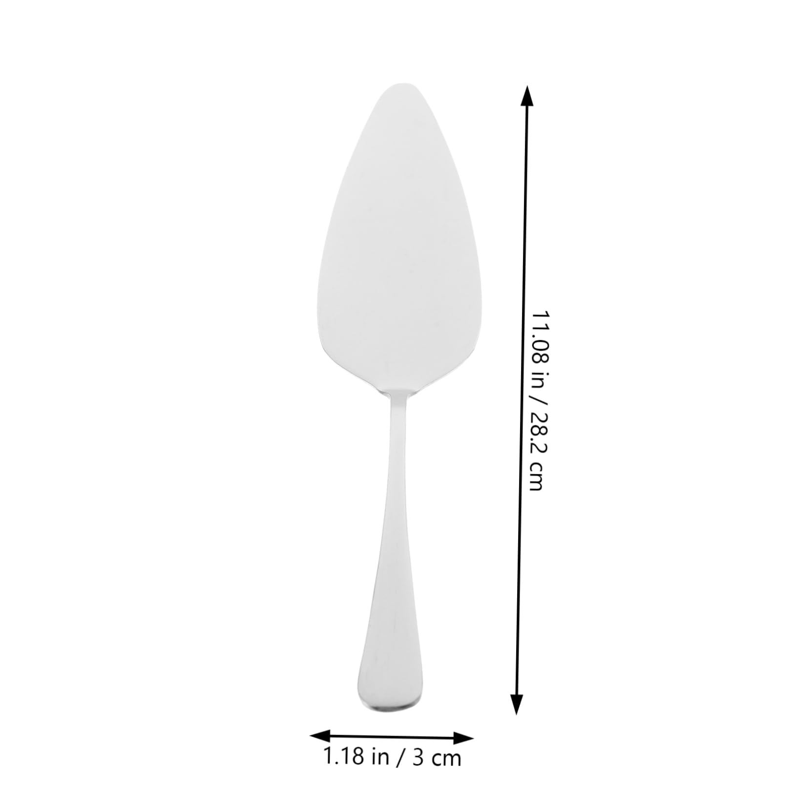 OUNONA 1 Set Wedding Cake Cutter and Server Set Stainless Steel Serving Tool for Anniversaries and Birthdays Polished Finish for and Reusable Cake Accessories