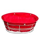 Modell: Oval Rot Roter Mehrzweckkorb - groß