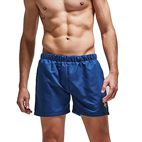 Lachi - Bañador corto de baño para hombre Azul oscuro. L Cover