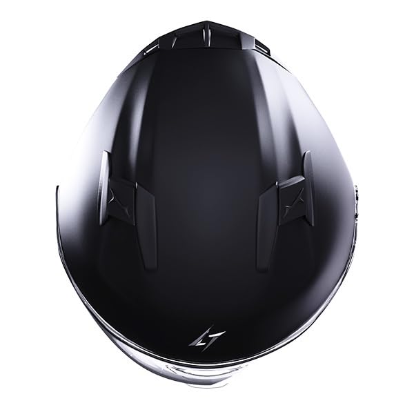 Kask motocyklowy/skuterowy otwarty STORMER Rival Black Matt, ECE 22.06 – blenda przeciwsłoneczna, przystosowany do montażu interkomu Bluetooth i wkładki Pinlock