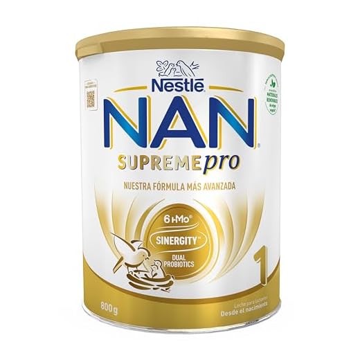 Nestlé NAN SUPREMEPRO 1 Leche para lactantes en polvo, bote de 800gr