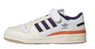 Men's Forum Low Sneaker 84 (White/Orange/Purple, US Footwear Size System, Adult, Men, Numeric, Medium, 9.5)