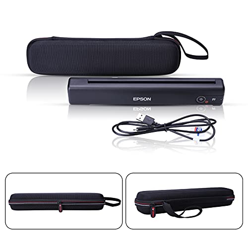 Xanad Hard Case For Epson Workforce Es-50 / Es-55R / Es-60W / Es-65Wr / Ds-30 / Ds-70 / Ds-80W Document Scanner (Case Only) #TOP3