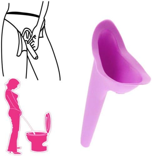 E-18th New Women Outdoor Design Resin Field Urinal Ladies Emergency Pee Vessel Camping Hiking Sports Accessory Tool
