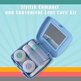 Contact Companion: Is a Full Care, Contact Lens Kit. Great for Use at Home, School, Sporting Events, the Office, the Beach or While Traveling.