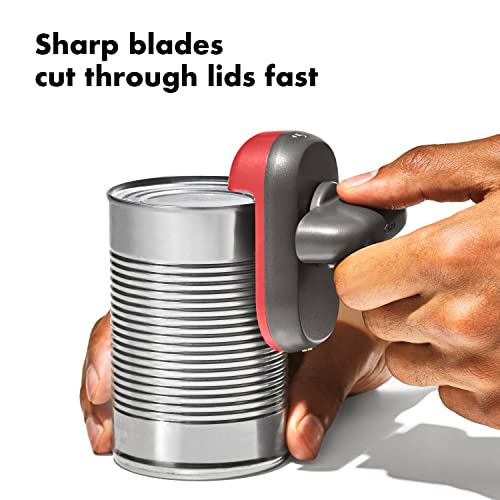 Oxo Outdoor Kitchen Compact Can Opener With Built-In Bottle Opener,Red/Grey #TOP1