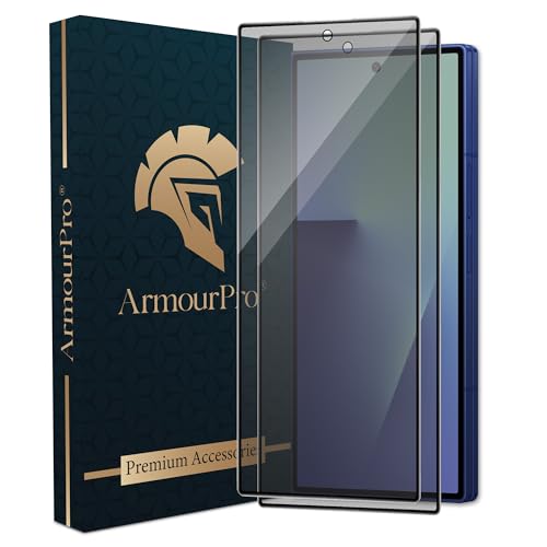 Image of ArmourPro Anti-Glare Matte Tempered Glass for Samsung Galaxy Z Fold 7, Pack of 2, Anti Fingerprint Screen Protector, 9H Scratch Resistant, Smooth Touch, Full Edge to Edge Coverage