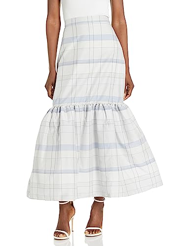 Club Monaco Women's Novelty Plaid Skirt