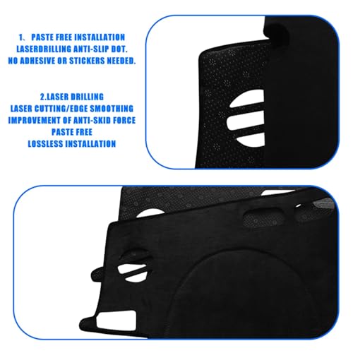Cubierta de salpicadero para Toyota RAV4 2013-2018 de alta densidad 6