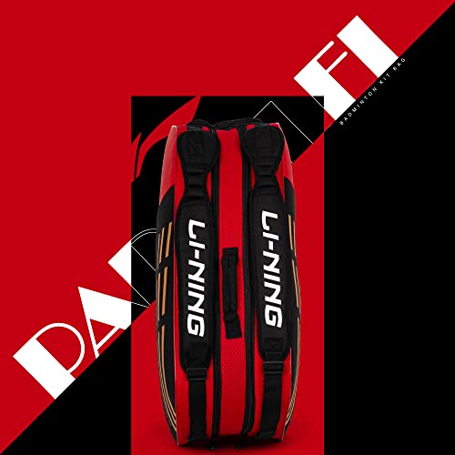 Image of Li-Ning Parallel Badminton Kit Bag (Red)