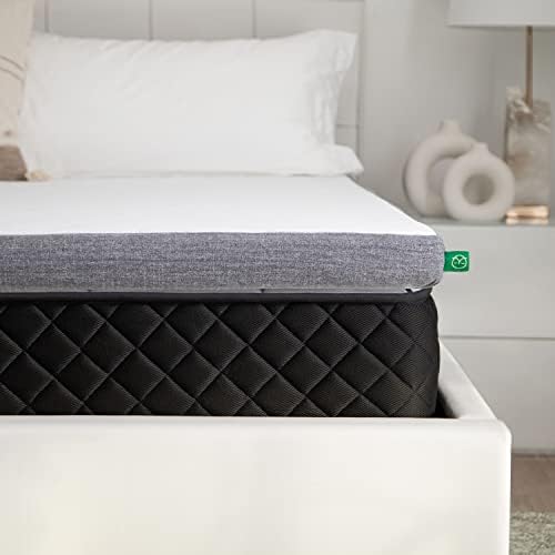 Sleepyhead 3-Inch Queen Mattress Topper - Gel-Infused Memory Foam Topper with Washable Cover - Bedroom Essential (Queen, 3'' Gel Topper)