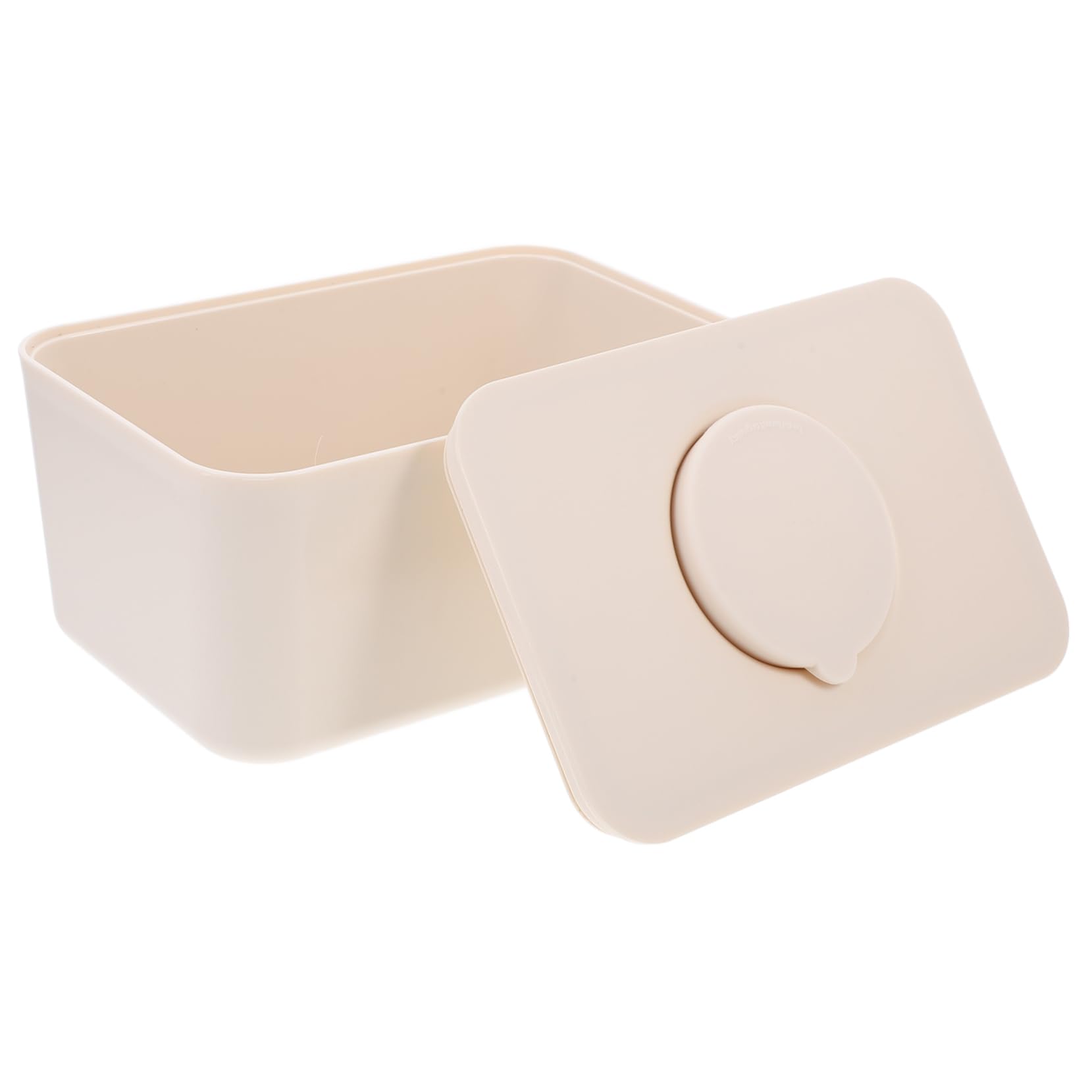 WOONEKY Caja De Toallitas Húmedas Dispensador De Pañuelos Tapa Funda De Silicona Para Guardar Toallitas y Servilletas Para Uso Coche o Cocina