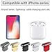 10 Pcs Anti Dust Plugs, Charging Cover Plug Port Covers Compatible with iPhone 12, Pro, Max, X, XS, XR, 11, 8, 7, 6 Plus iPad Mini Air (Black, Gray, Gold, Red, Silver)