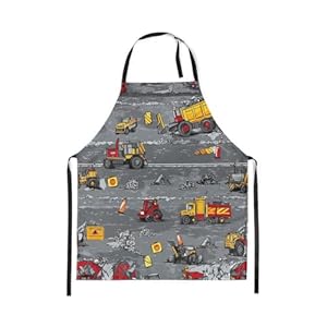 Erosebridal Hawaii Starfish Apron for Cooking,Nautical Swimming Ring Chef Apron for Baking,Drifting Bottle Kitchen Apron