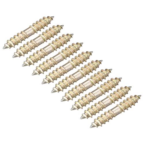 Vis autotaraudeuses double extrémité 5x13 mm pour connexion bois (48 pièces)