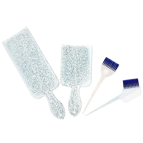 Mobestech Planche de Teinture Cheveux Professionnelle Bleue pour Salons et Particuliers Outil de Coloration Pratique pour Mèches Racines et Protection Du Chevelu