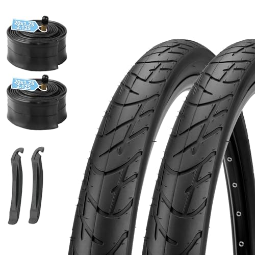 MOHEGIA City Bike Tires Set: 2 Pack 24/26x2.125 Inch Folding...