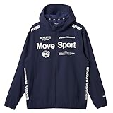 [ムーブスポーツ] AIRY TRANSFER ライトウォーム オーセンティックロゴ フルジップフーディー ST4FJK21M_NV00_L