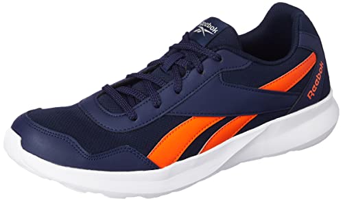 REEBOK Men Synthetic/Textile Ree-Fusion M Running Shoes Vector Navy/Pump Orange UK-10 (B0B5HJNWHM) Amazon Price History, Amazon Price Tracker